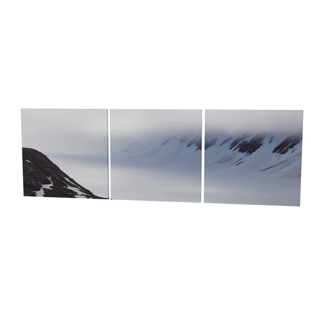 Snow-covered Glacier Pano, Svalbard