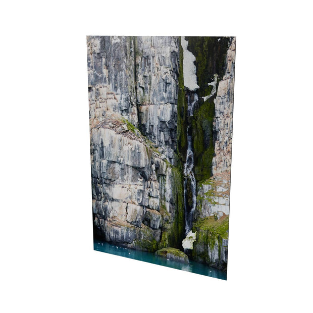 Alkefjellet Waterfall, Svalbard