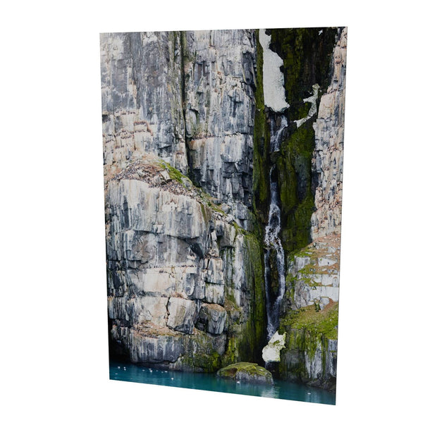 Alkefjellet Waterfall, Svalbard