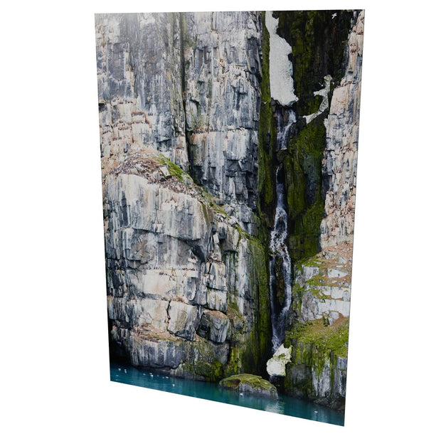 Alkefjellet Waterfall, Svalbard