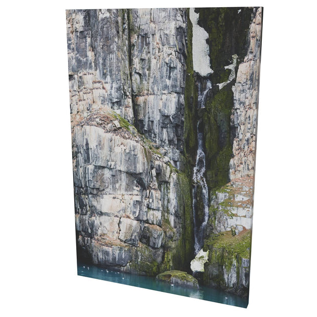 Alkefjellet Waterfall, Svalbard