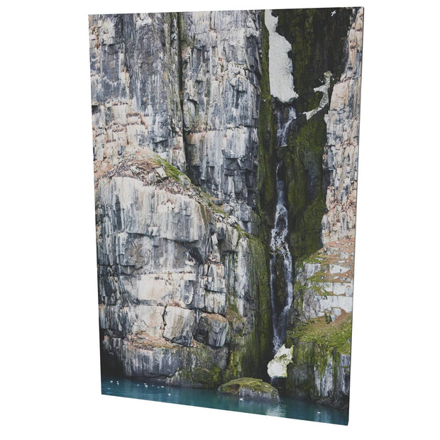 Alkefjellet Waterfall, Svalbard