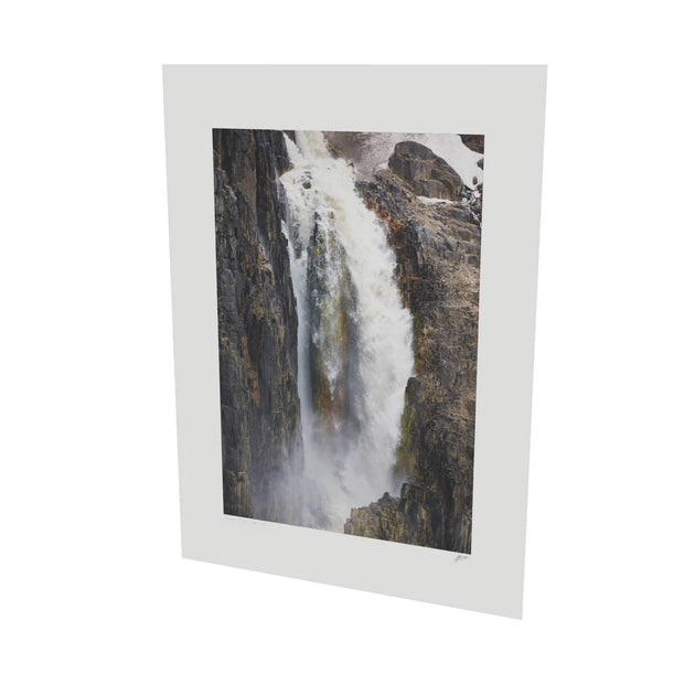 Waterfall Detail, Alkefjellet
