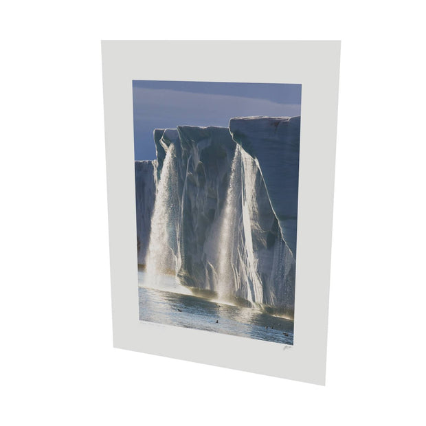 Meltwater Waterfalls, Brasvellbreen