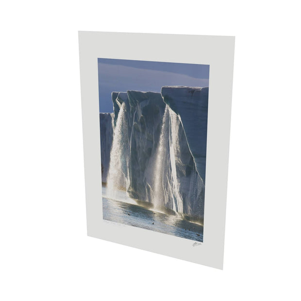Meltwater Waterfalls, Brasvellbreen