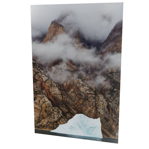 Øfjord Iceberg and Cliffs, Greenland