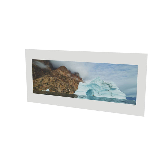Øfjord Iceberg and Cliffs II, Greenland