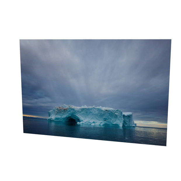 Iceberg and Squall, Greenland
