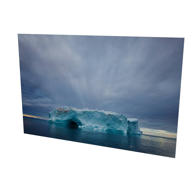 Iceberg and Squall, Greenland