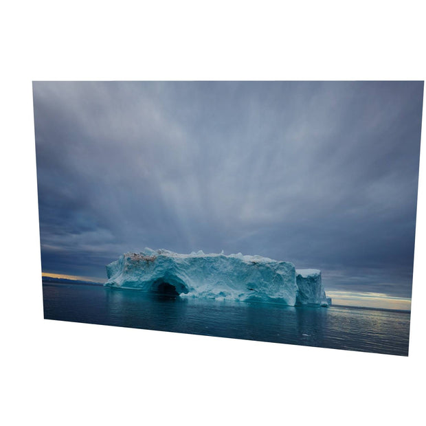 Iceberg and Squall, Greenland