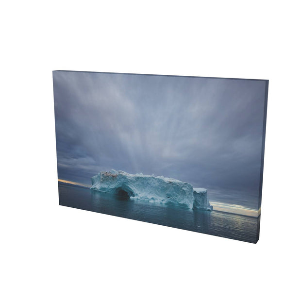Iceberg and Squall, Greenland