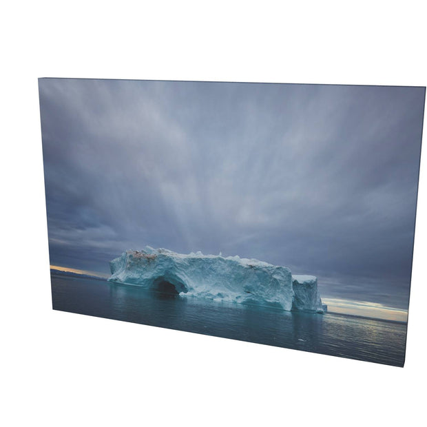 Iceberg and Squall, Greenland