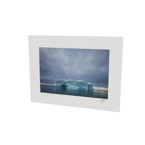 Iceberg and Squall, Greenland