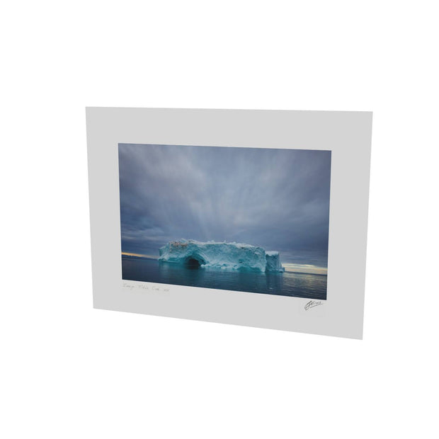 Iceberg and Squall, Greenland