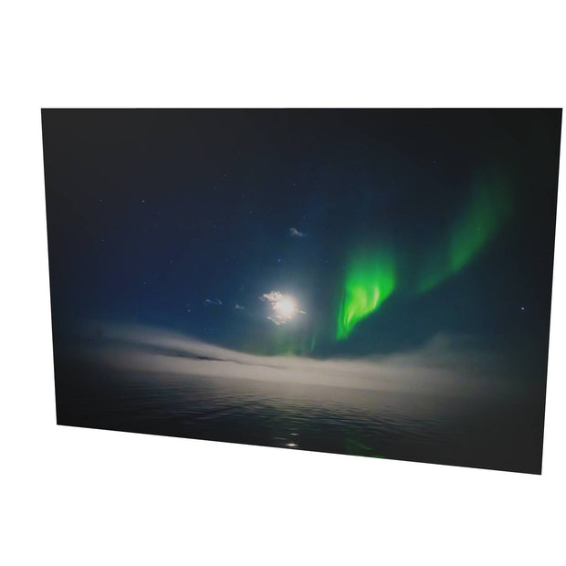 Aurora over Scoresby, Greenland