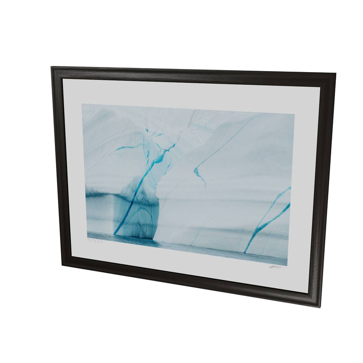 Glacial Veins, Scoresby Sound, Greenland — framed fine art print