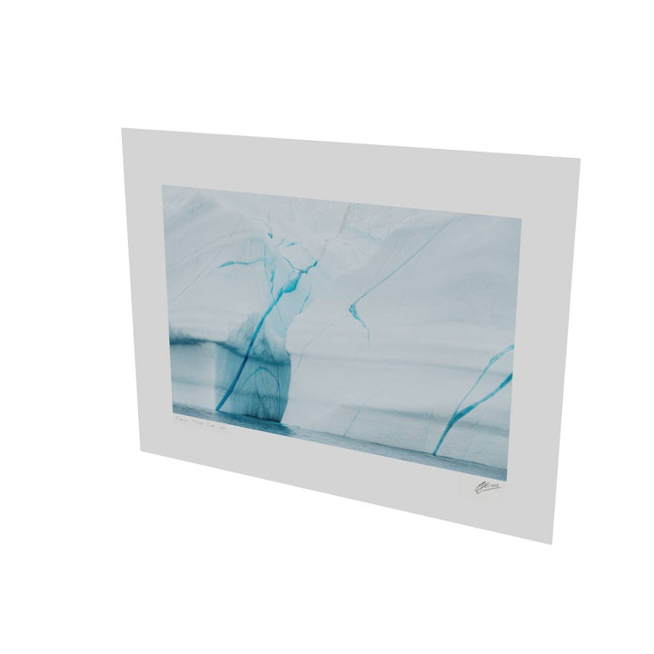 Glacial Veins, Scoresby Sound, Greenland — unframed fine art print