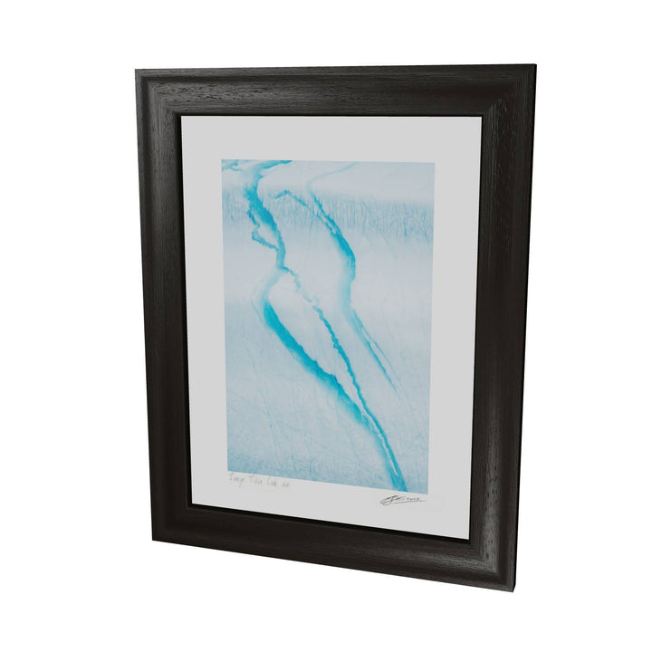 Glacial Veins II, Scoresby Sound, Greenland — framed fine art print