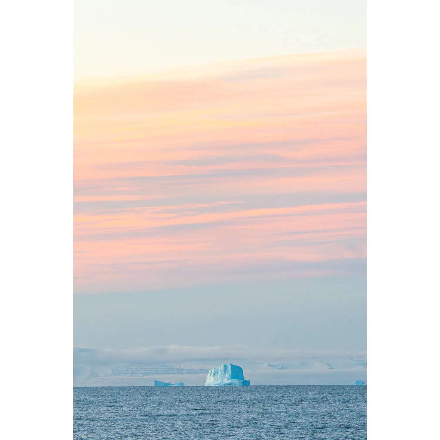 Iceberg at Dawn, Scoresby Sound, Greenland