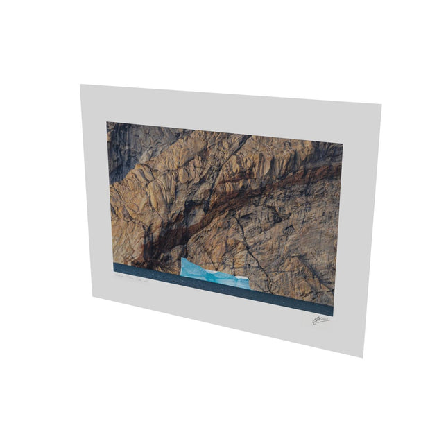 Ice and Ancient Stone, Scoresby Sound, Greenland