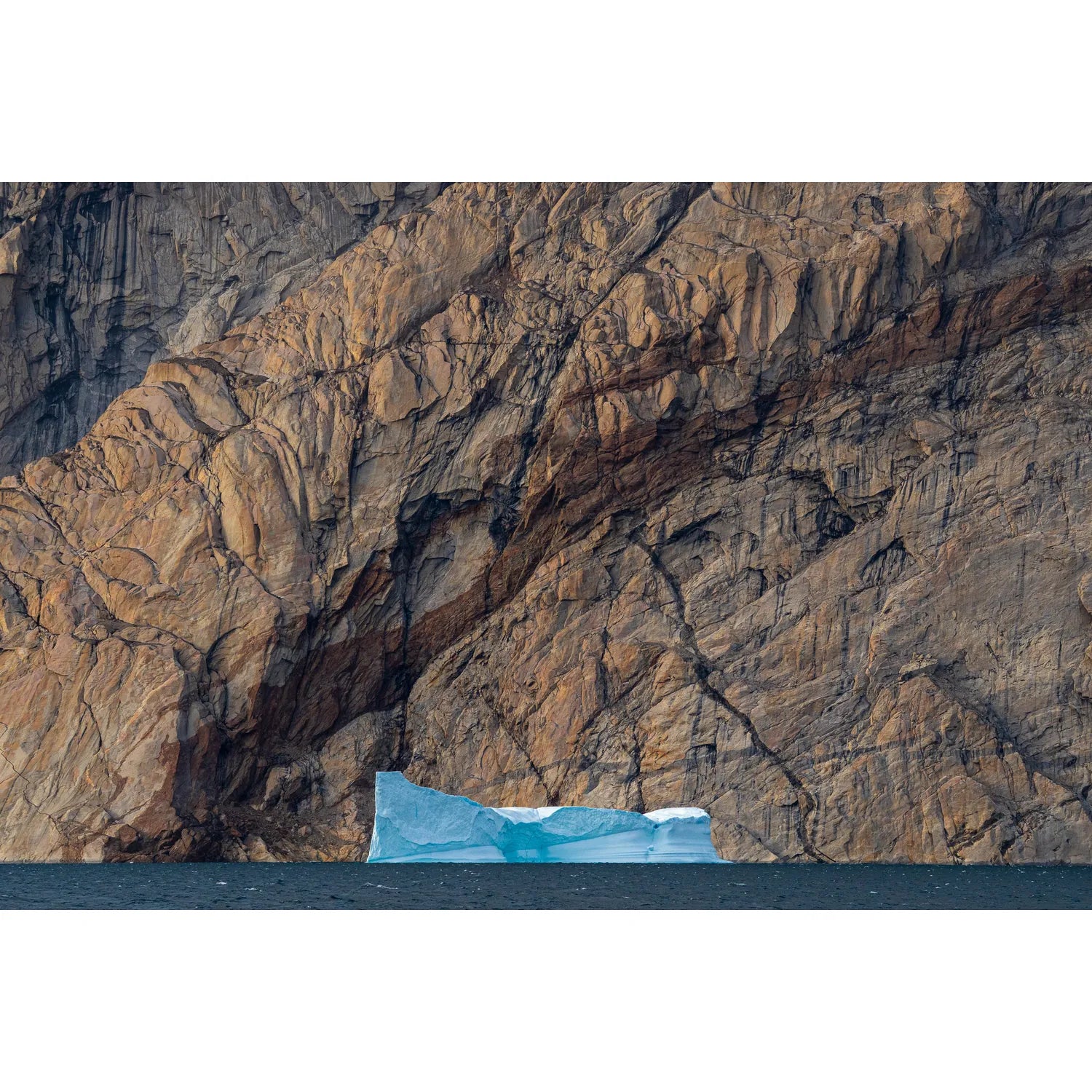 Ice and Ancient Stone, Scoresby Sound, Greenland