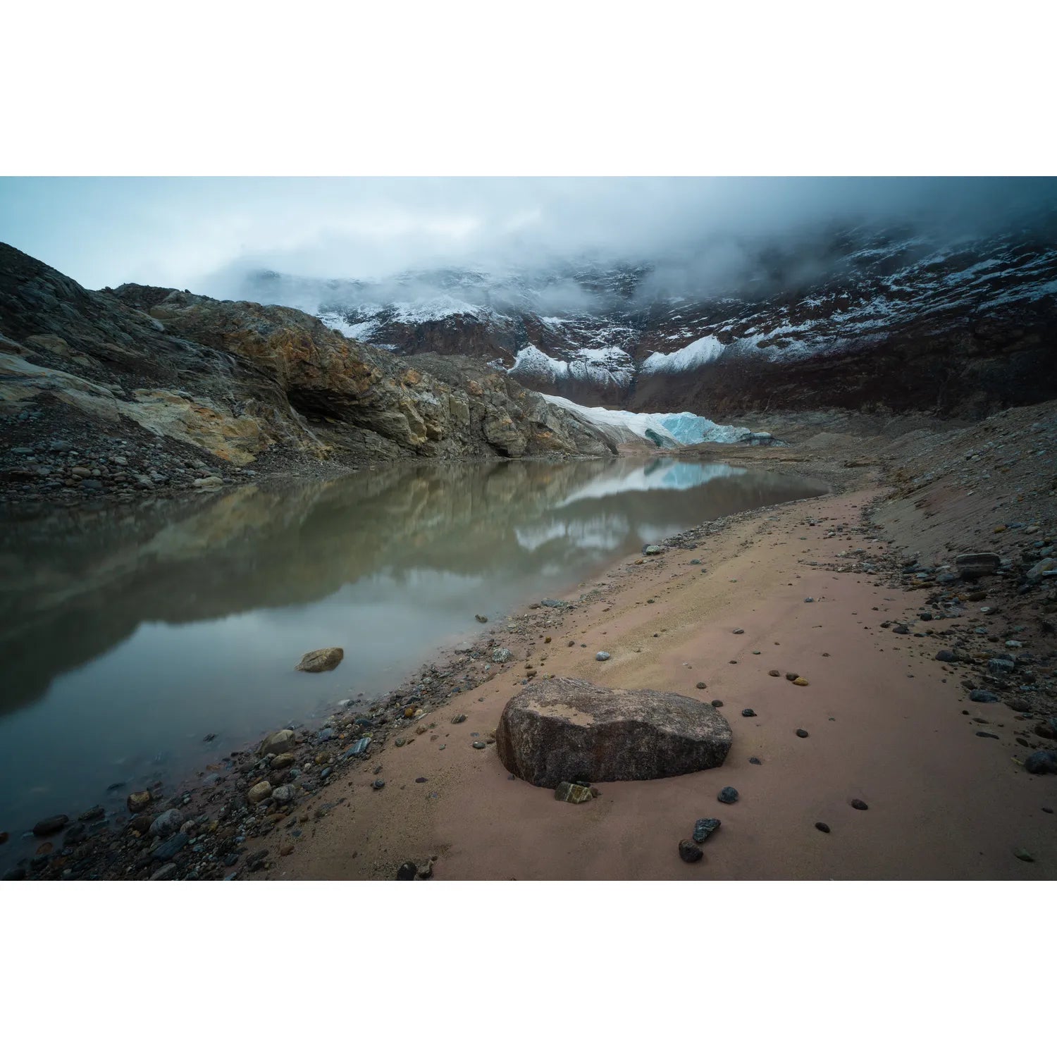 Glacial Lake, Scoresby Sund, Greenland