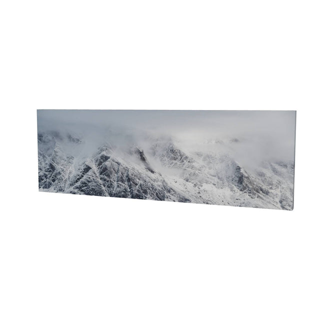 Arctic Peaks in Cloud, Scoresby Sound, Greenland