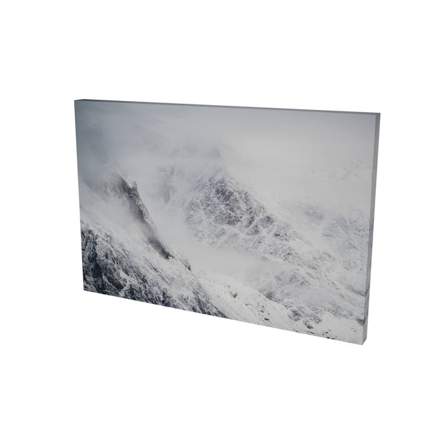 Arctic Peaks in Clearing Storm, Scoresby Sound, Greenland