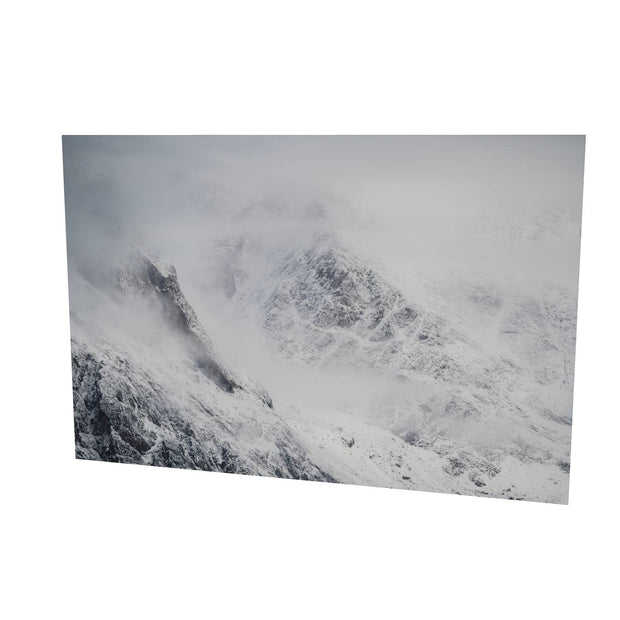 Arctic Peaks in Clearing Storm, Scoresby Sound, Greenland