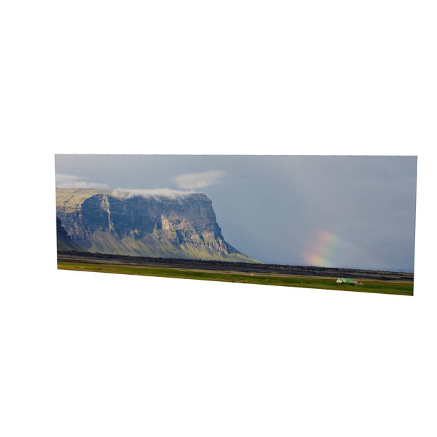 Lómagnúpur and Rainbow, Iceland