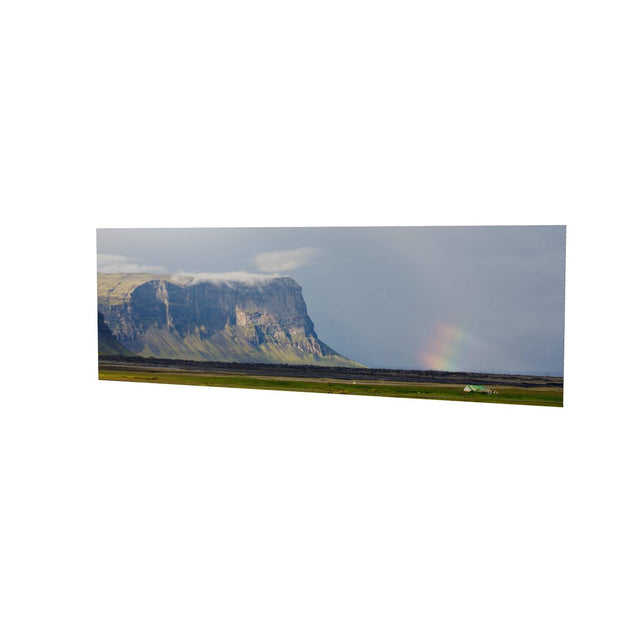 Lómagnúpur and Rainbow, Iceland