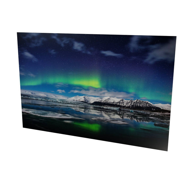 Aurora, Jökulsárlón Glacier Lagoon, Iceland