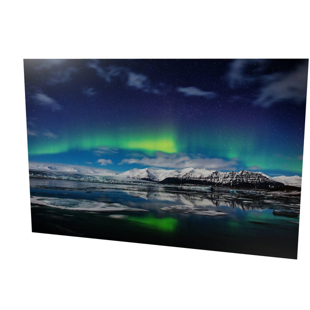 Aurora, Jökulsárlón Glacier Lagoon, Iceland