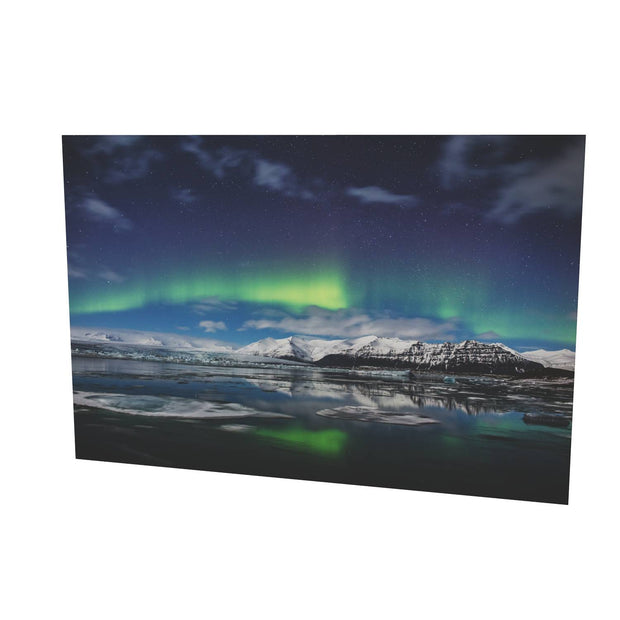 Aurora, Jökulsárlón Glacier Lagoon, Iceland