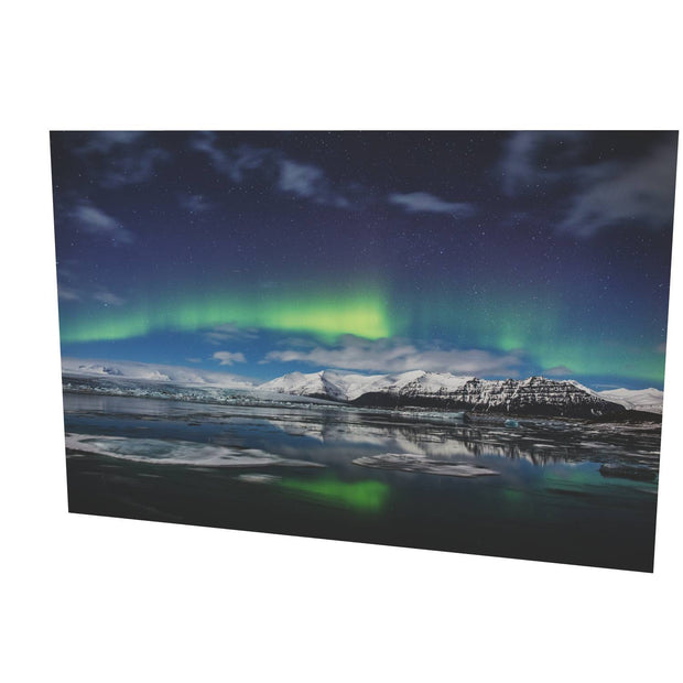 Aurora, Jökulsárlón Glacier Lagoon, Iceland