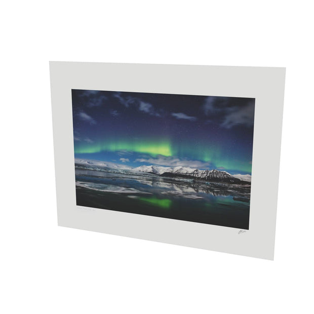 Aurora, Jökulsárlón Glacier Lagoon, Iceland