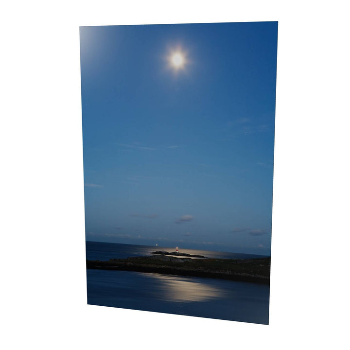 The Muglins by Moonlight II: Floating Panel fine art print