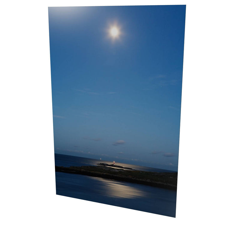 The Muglins by Moonlight II: Floating Panel fine art print