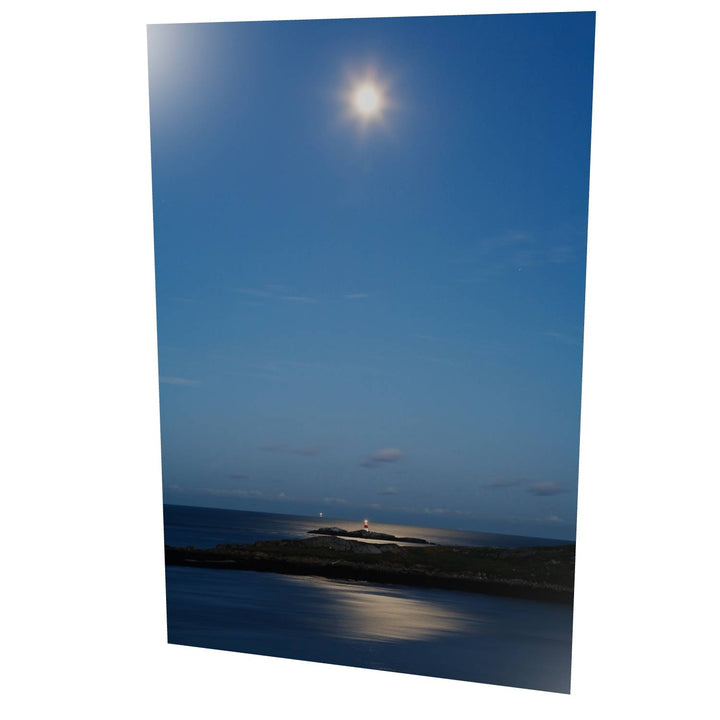 The Muglins by Moonlight II: Floating Panel fine art print