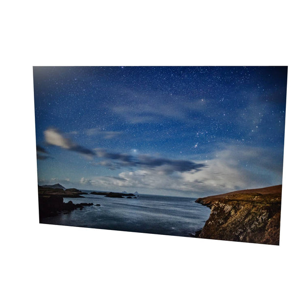 Skelligs and Orion from Valentia, Co. Kerry