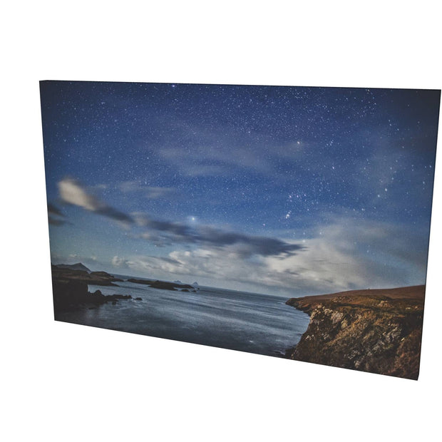 Skelligs and Orion from Valentia, Co. Kerry