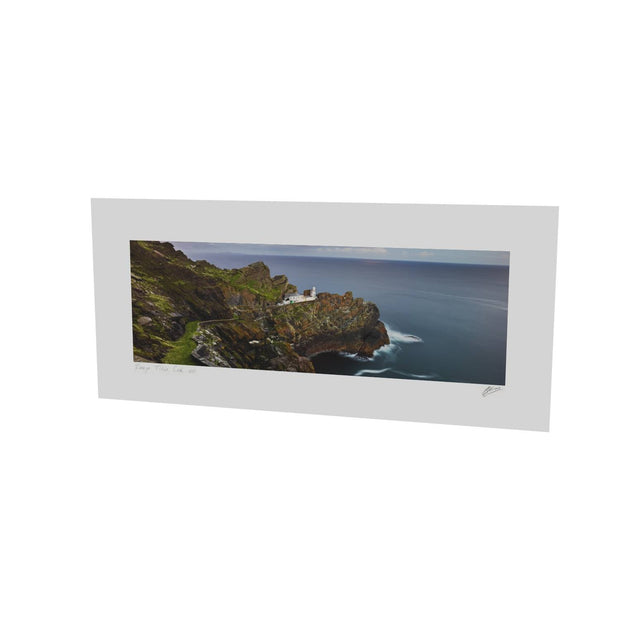 Nocturne, Skellig Michael Lighthouse, Panoramic, Co. Kerry