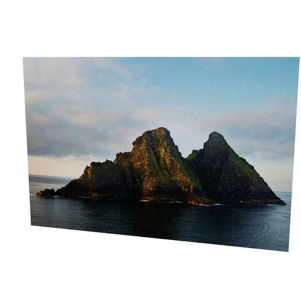 Skellig Michael from the North, Kerry