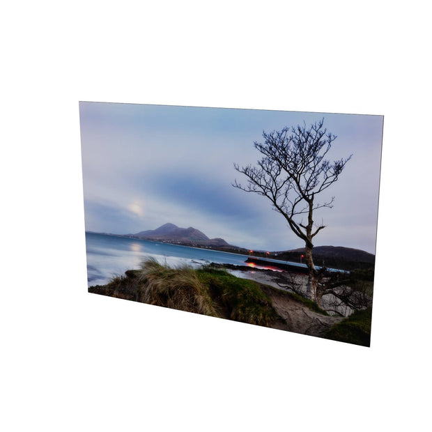 Croagh Patrick and Moon, Co. Mayo