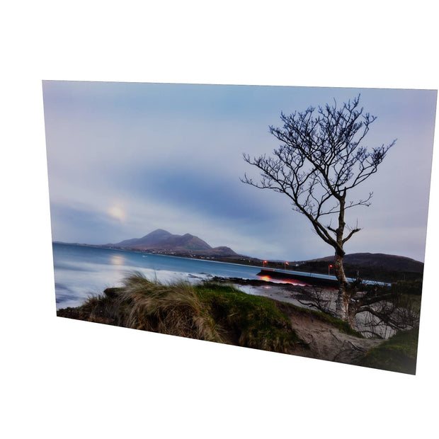 Croagh Patrick and Moon, Co. Mayo