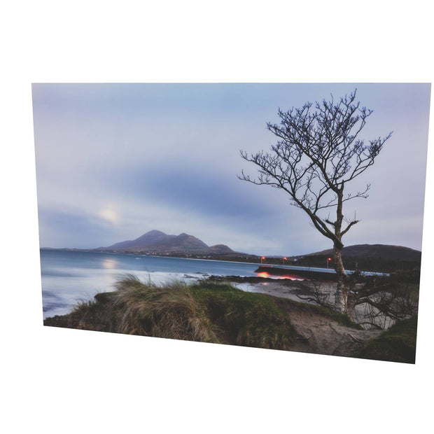 Croagh Patrick and Moon, Co. Mayo