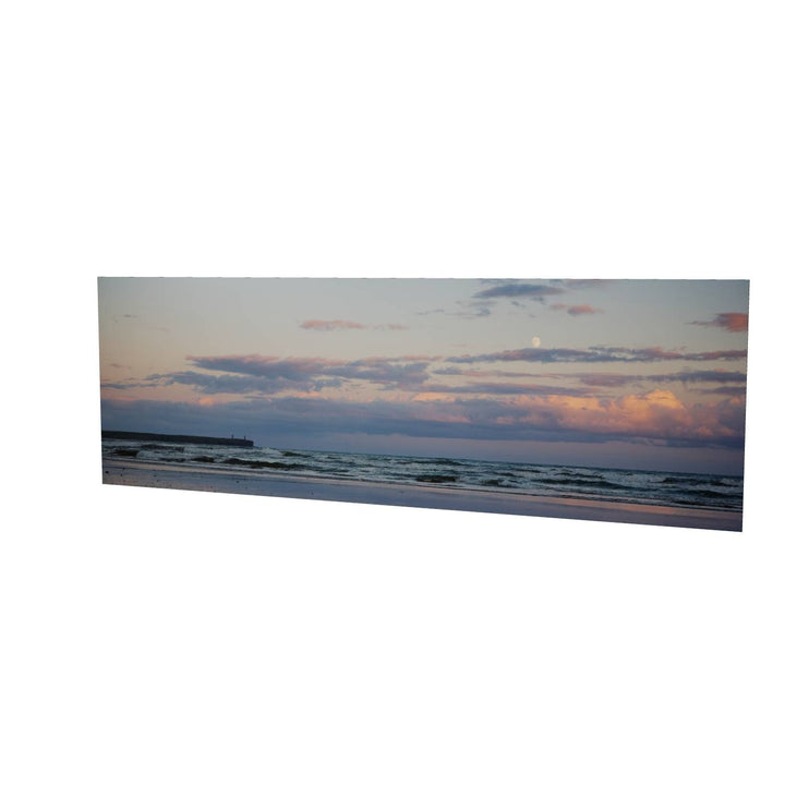 Moonrise, Tramore, Co. Waterford: Floating Panel fine art print