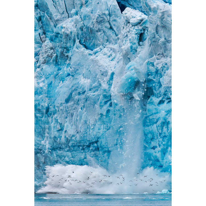 Glacier Calving, Svalbard