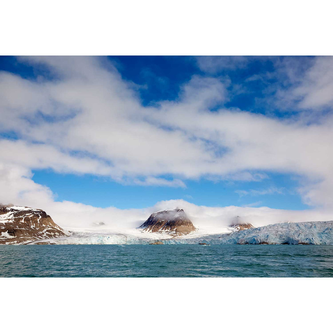 Mountains and Glacier, Svalbard