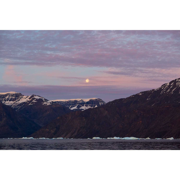 Moonrise, Greenland